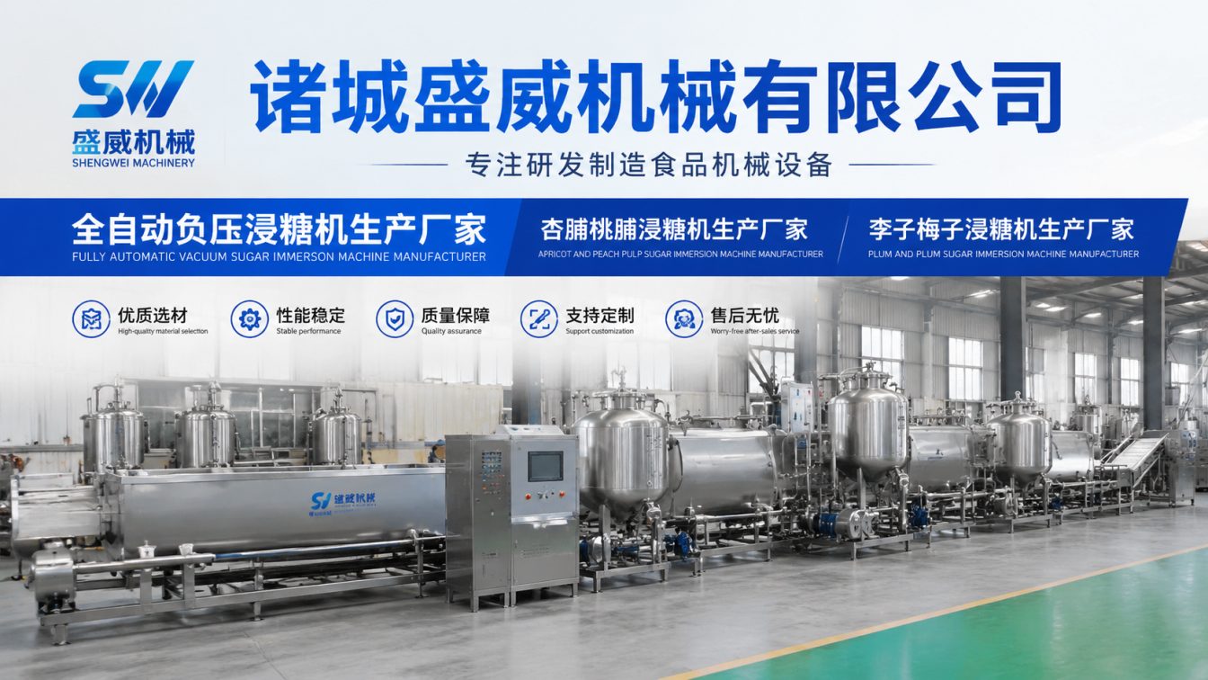 洛阳为果脯加工提供负压浸糖方案